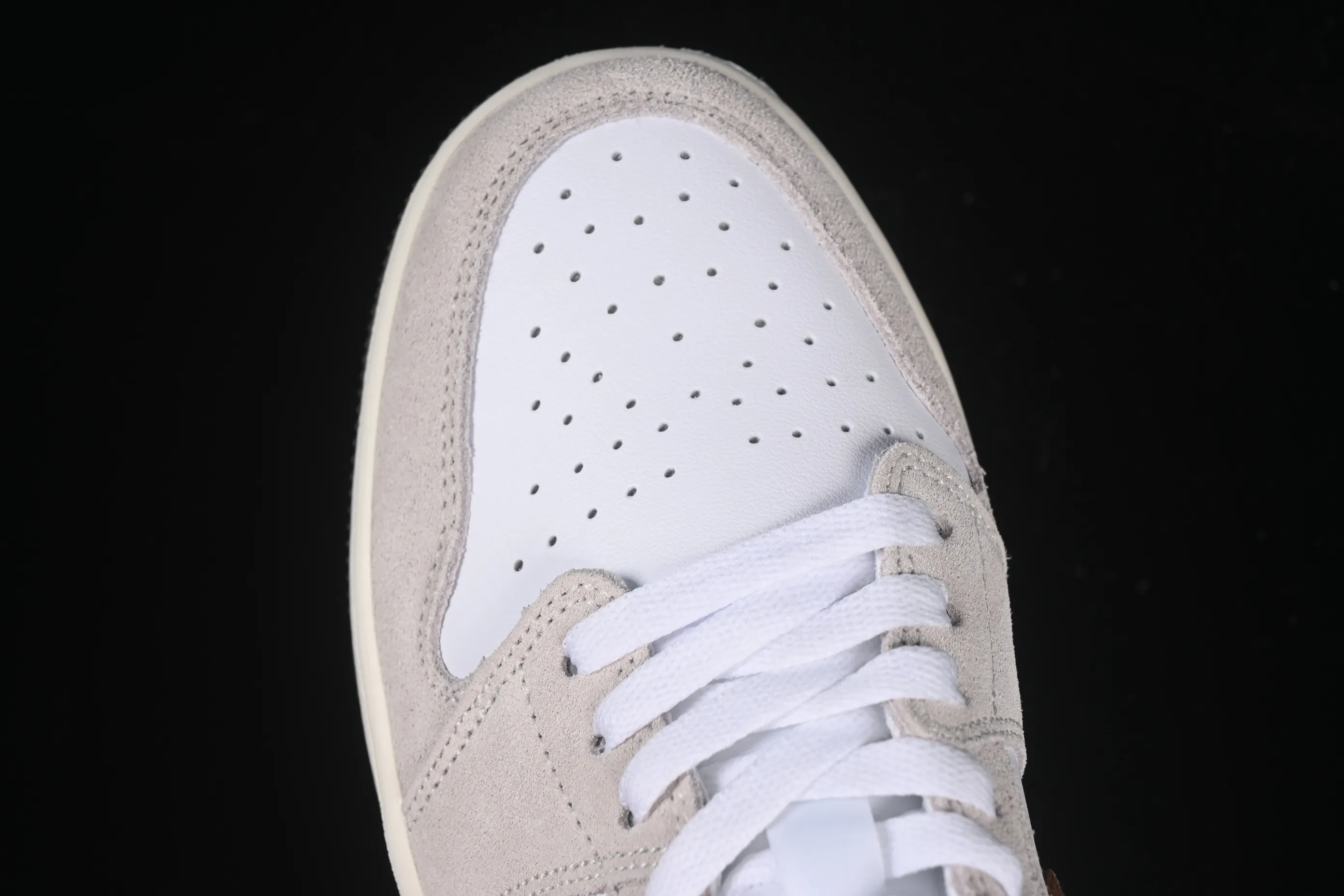 All categories Air Jordan Jordan series basketball shoes Air Jordan 1 Low Air Jordan 1 Low Golf AJ1 Joe 1 new golf version white gray gold color DD9315-116